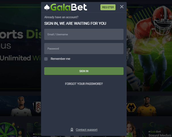 GalaBet Login GalaBet Login